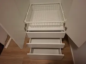 SMÅSTAD / PLATSA ladice i košara