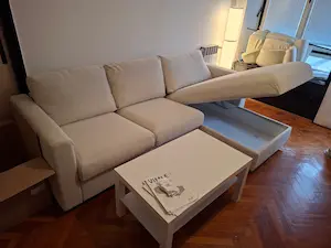 Složen IKEA VIMLE trosjed sa otvrenom počivaljkom