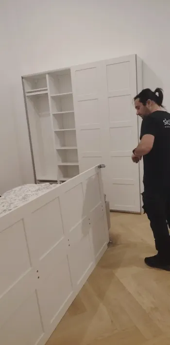 Slaganje kliznih vrata za PAX ormare