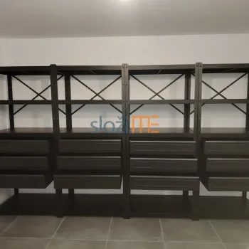 Bror crni regal za odlaganje