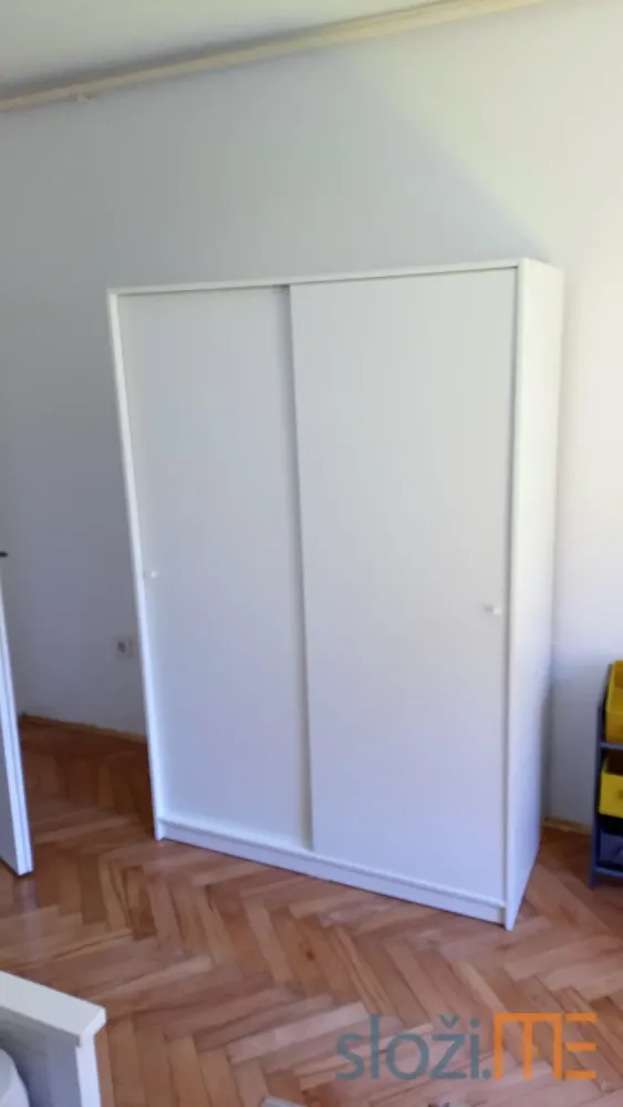 Ikea bijeli Kleppstad ormar