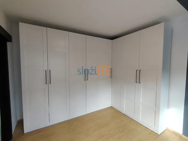 Montaža Ikea PAX kutnog ormara